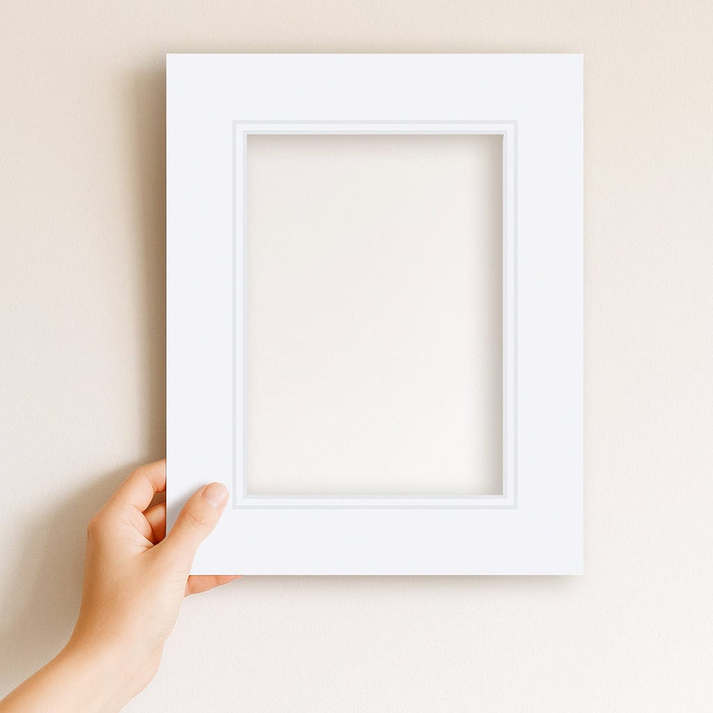 Ultimate White Double Acid-Free Mat Board from our Mat Boards collection by Profile Products (Australia) Pty Ltd