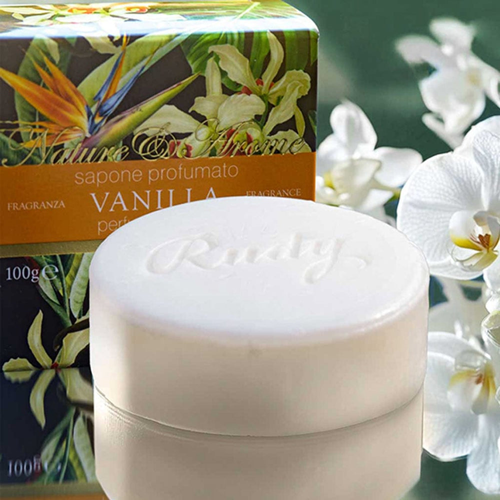 Vanilla Soap Bar – Nature & Arome - 100g from our Luxury Bar Soap collection by Rudy Profumi