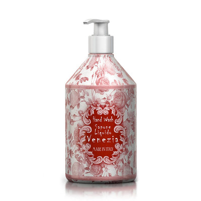 Venezia Hand Wash - Lemon, Raspberry and Amber - 500ml from our Liquid Hand & Body Soap collection by Rudy Profumi
