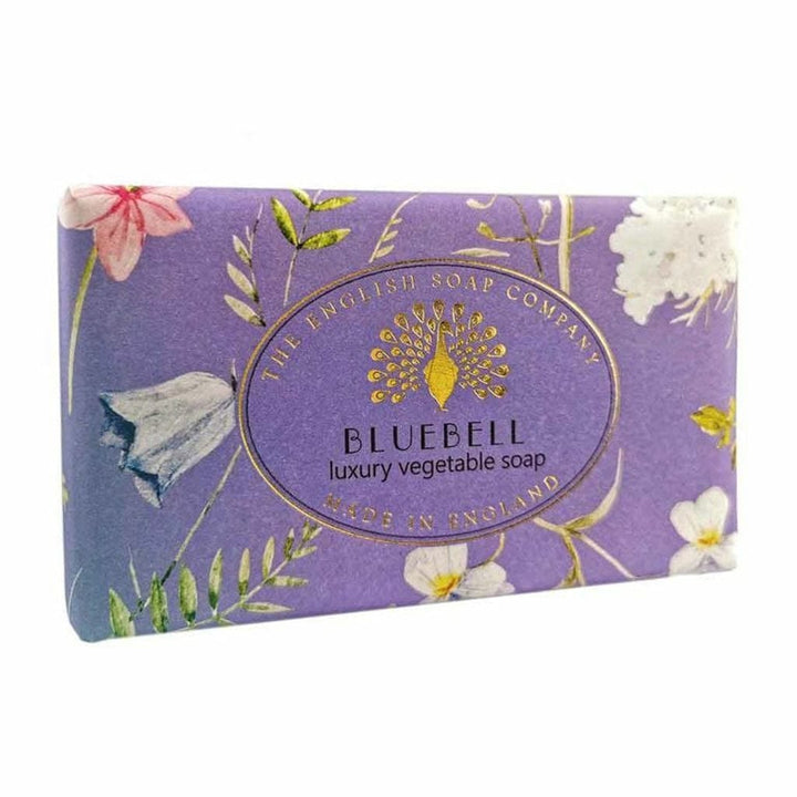 Vintage Bluebell Soap Bar from our Luxury Bar Soap collection by The English Soap Company