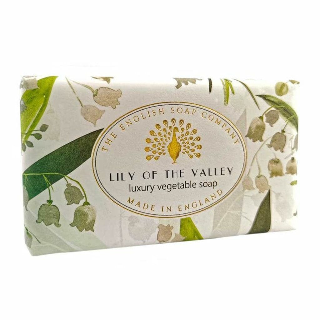 Vintage Lily of the Valley Soap Bar from our Luxury Bar Soap collection by The English Soap Company