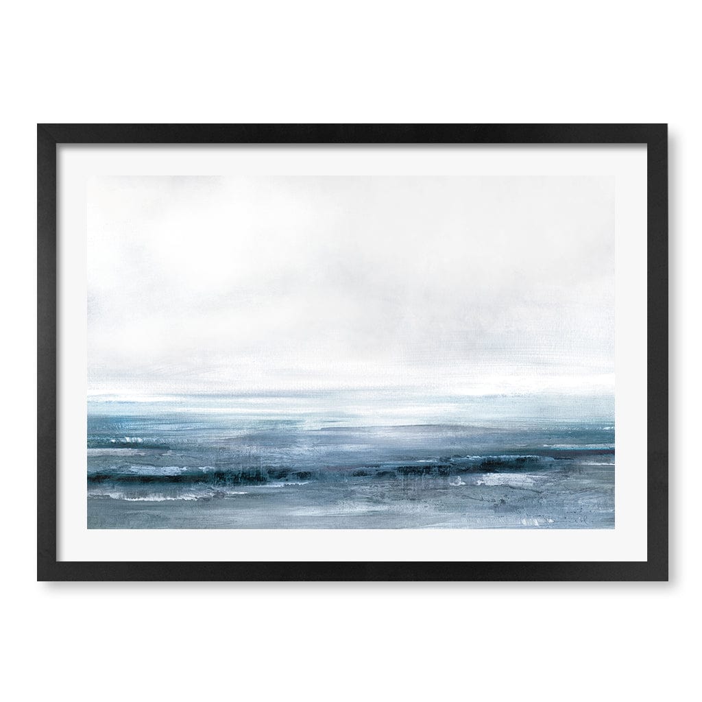 Water Abstract Wall Art Print by Dan Hobday A4 (21 x 29.7cm) / Matte Black Frame / White Border from our Australian Made Framed Wall Art, Prints & Posters collection by Profile Products (Australia) Pty Ltd