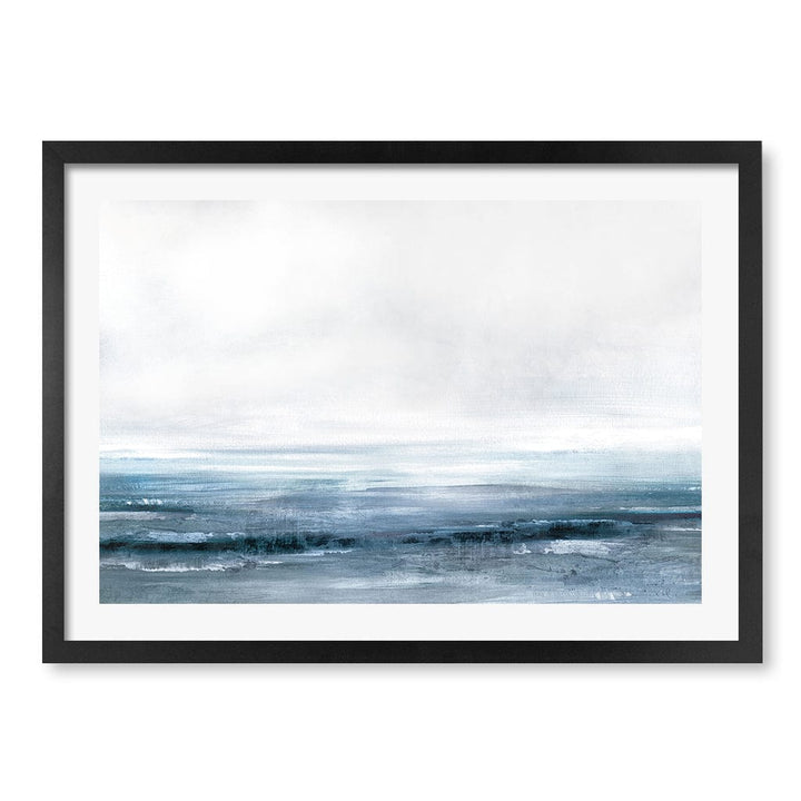 Water Abstract Wall Art Print by Dan Hobday A4 (21 x 29.7cm) / Matte Black Frame / White Border from our Australian Made Framed Wall Art, Prints & Posters collection by Profile Products (Australia) Pty Ltd