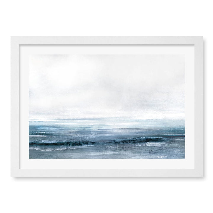 Water Wall Art Print A3 (29.7 x 42cm) / Matte White Frame / White Border from our Australian Made Wall Art collection by Profile Australia