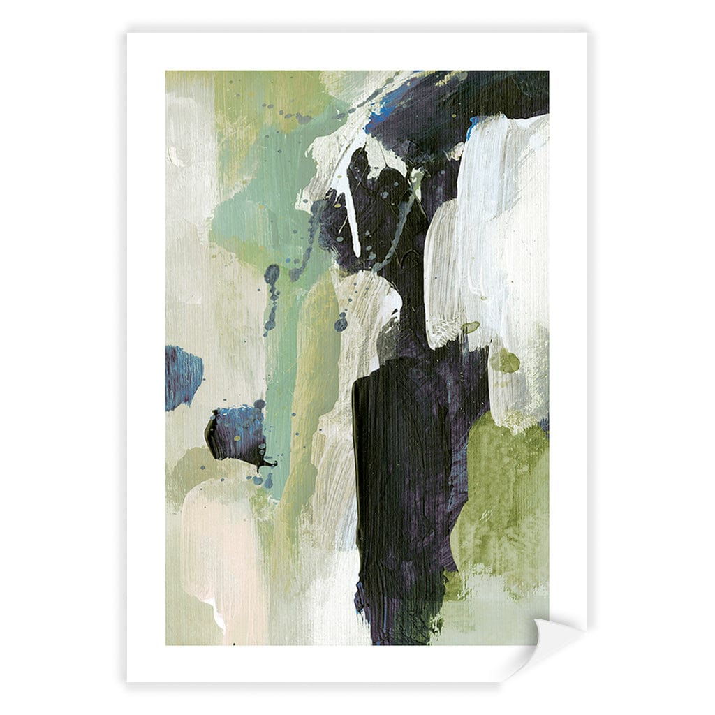 Waterfall Abstract Wall Art Print by Dan Hobday A4 (21 x 29.7cm) / Print Only / White Border from our Australian Made Framed Wall Art, Prints & Posters collection by Profile Products (Australia) Pty Ltd