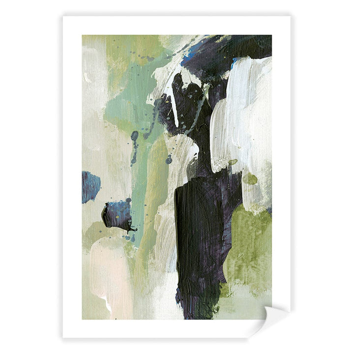 Waterfall Abstract Wall Art Print by Dan Hobday A4 (21 x 29.7cm) / Print Only / White Border from our Australian Made Framed Wall Art, Prints & Posters collection by Profile Products (Australia) Pty Ltd