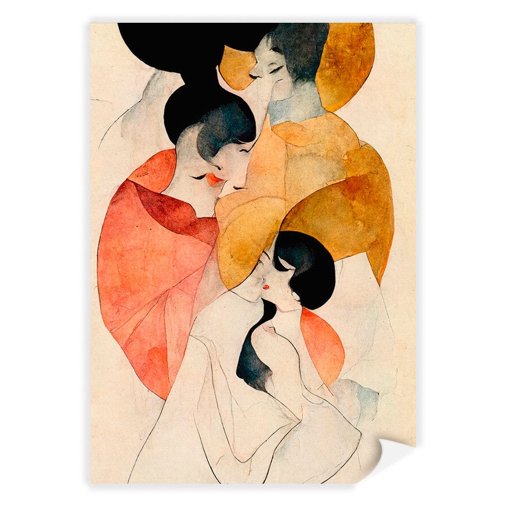 Whispering Elegance Wall Art Print A4 (21 x 29.7cm) / Print Only / No Border from our Australian Made Framed Wall Art, Prints &amp; Posters collection by Profile Australia