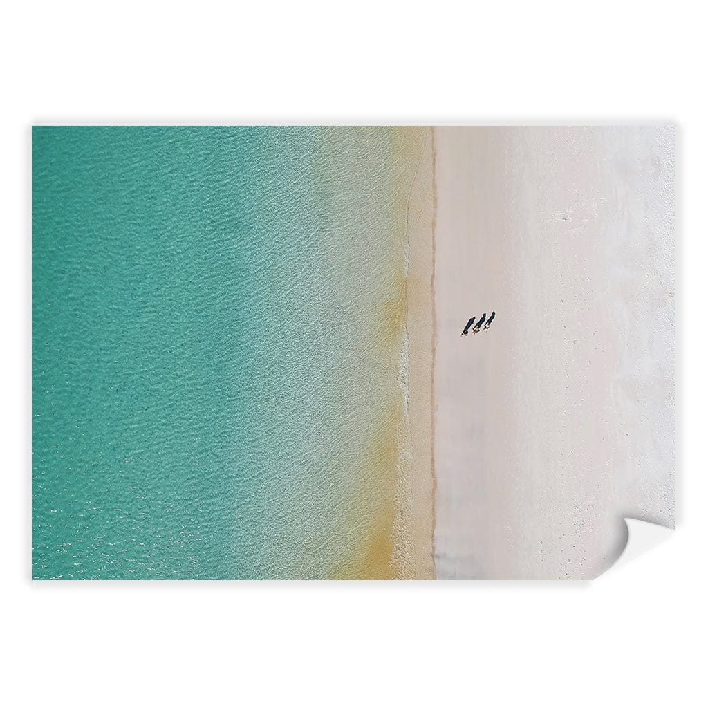 Whitsundays Sands Wall Art Print A4 (21 x 29.7cm) / Print Only / No Border from our Australian Made Framed Wall Art, Prints & Posters collection by Profile Products (Australia) Pty Ltd
