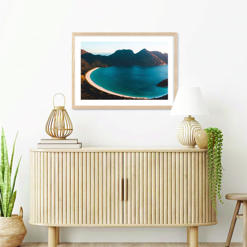 Wineglass Bay Wall Art Print from our Australian Made Framed Wall Art, Prints & Posters collection by Profile Products (Australia) Pty Ltd