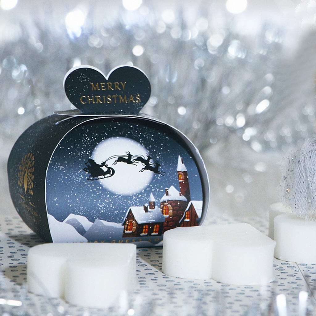 Winter Village Mini Christmas Guest Soaps (3 x 20g) from our Luxury Bar Soap collection by The English Soap Company
