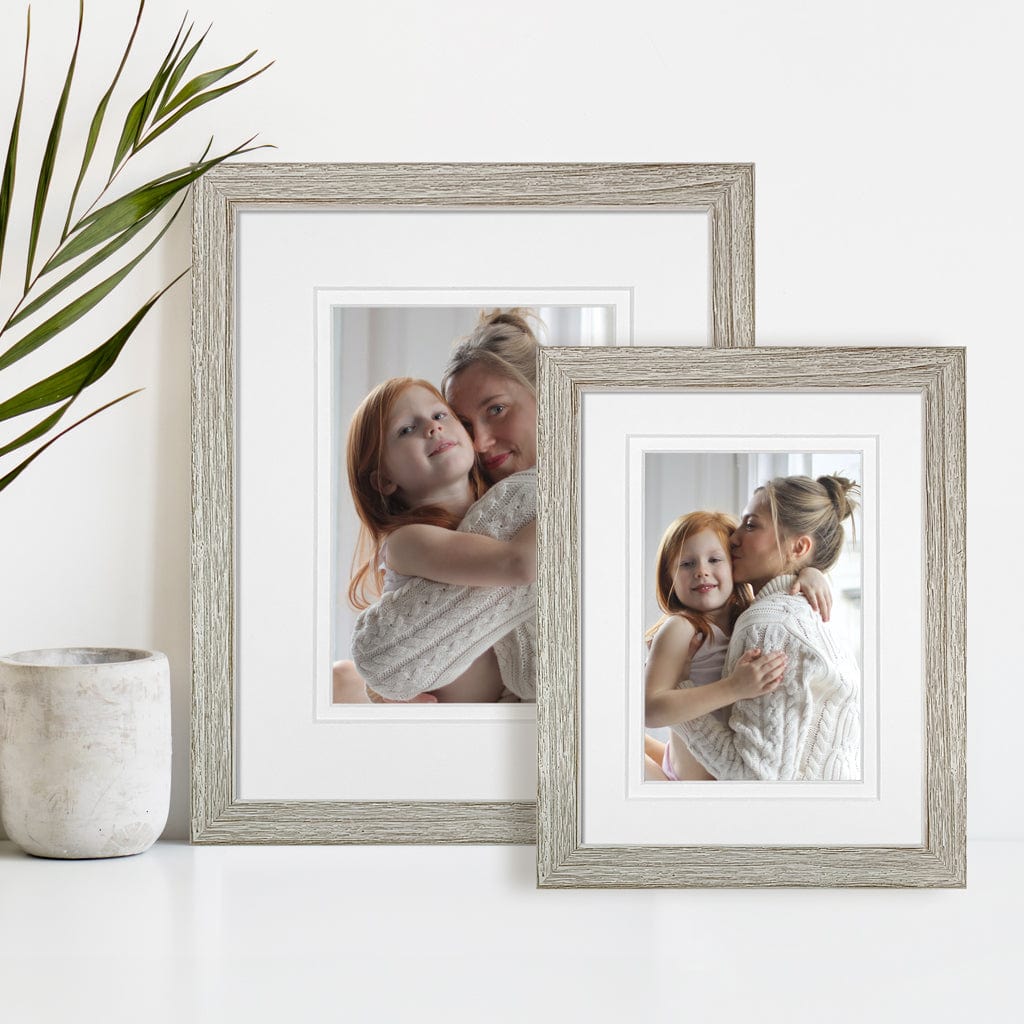 Woodgrain Deluxe Taupe Timber Photo Frame from our Australian Made Picture Frames collection by Profile Products (Australia) Pty Ltd