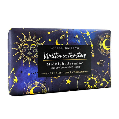 Written in the Stars Midnight Jasmine Gift Bar Soap from our Luxury Bar Soap collection by The English Soap Company