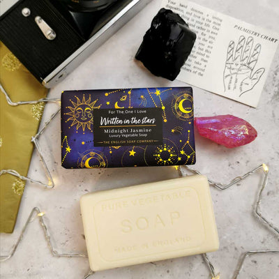 Written in the Stars Midnight Jasmine Gift Bar Soap from our Luxury Bar Soap collection by The English Soap Company