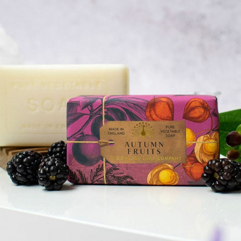 Anniversary Autumn Fruits Soap from our Luxury Bar Soap collection by The English Soap Company