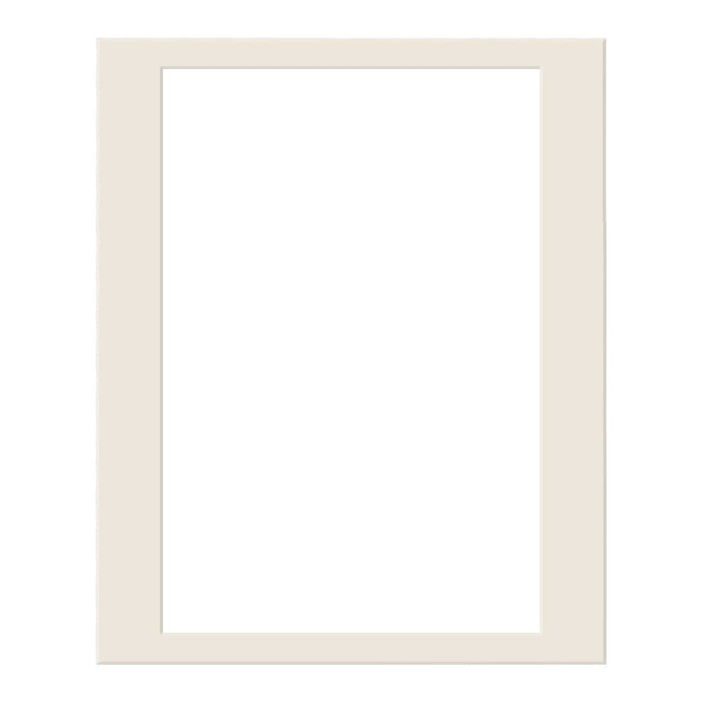 Antique White Mat Board 16x20in (40x50cm) to suit 12x18in (30x45cm) image from our Custom Cut Mat Boards collection by Profile Products Australia