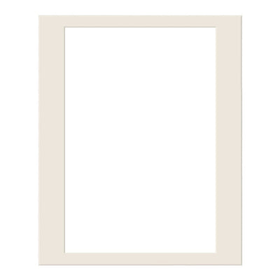 Antique White Mat Board 16x20in (40x50cm) to suit 12x18in (30x45cm) image from our Custom Cut Mat Boards collection by Profile Products Australia