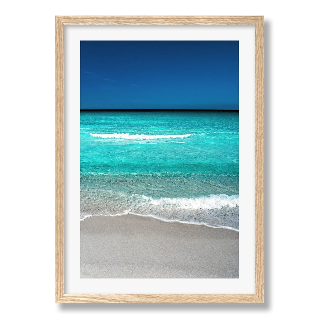 Aqua Blues 1 Binalong Bay Wall Art Print from our Australian Made Framed Wall Art, Prints & Posters collection by Profile Products Australia