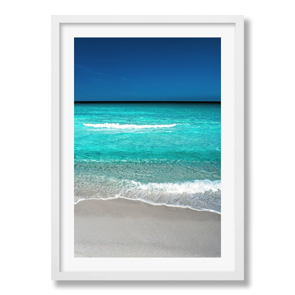 Aqua Blues 1 Binalong Bay Wall Art Print from our Australian Made Framed Wall Art, Prints & Posters collection by Profile Products Australia