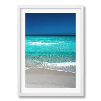 Aqua Blues 1 Binalong Bay Wall Art Print from our Australian Made Framed Wall Art, Prints & Posters collection by Profile Products Australia