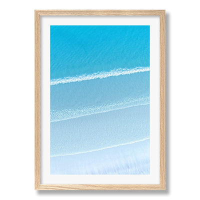 Aqua Blues 2 Callala Beach Wall Art Print from our Australian Made Framed Wall Art, Prints & Posters collection by Profile Products Australia