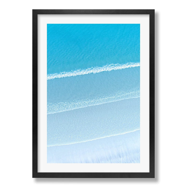 Aqua Blues 2 Callala Beach Wall Art Print from our Australian Made Framed Wall Art, Prints & Posters collection by Profile Products Australia