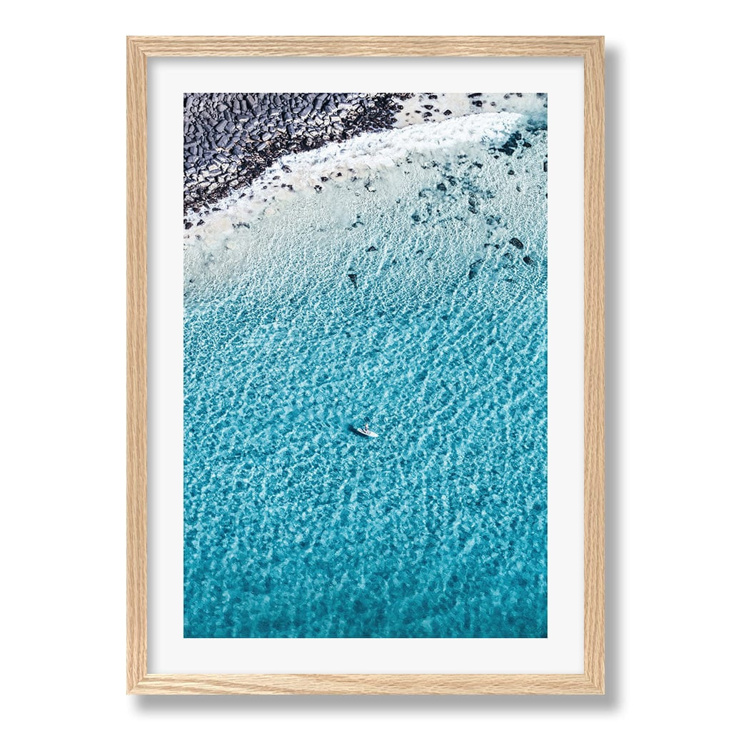 Aqua Rocks 4 Tallebudgera Wall Art Print from our Australian Made Framed Wall Art, Prints & Posters collection by Profile Products Australia