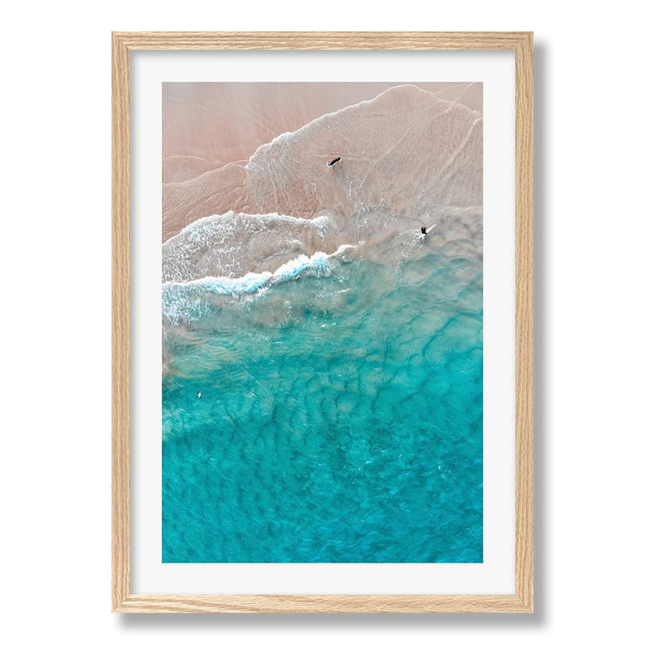 Aqua Sands 5 Main Beach Wall Art Print from our Australian Made Framed Wall Art, Prints & Posters collection by Profile Products Australia