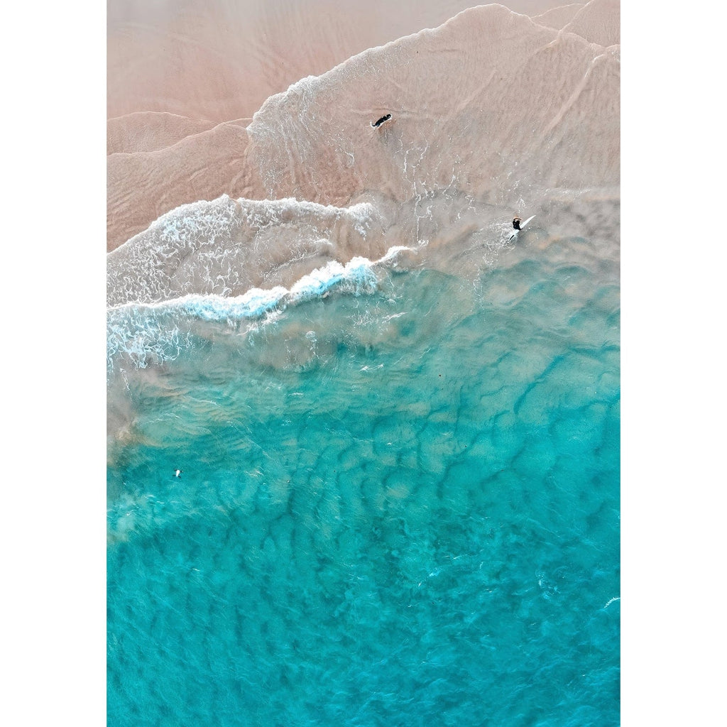 Aqua Sands 5 Main Beach Wall Art Print from our Australian Made Framed Wall Art, Prints & Posters collection by Profile Products Australia