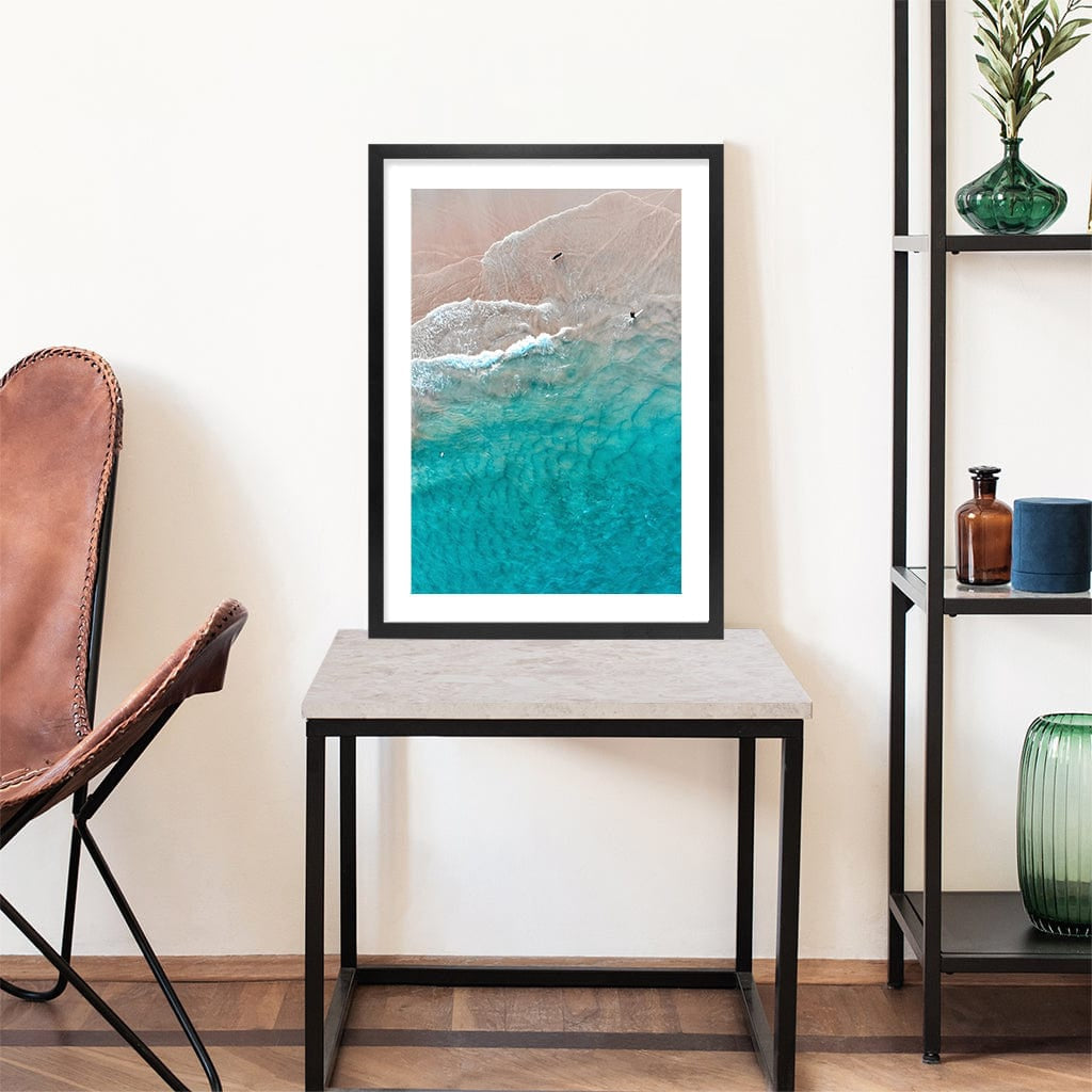 Aqua Sands 5 Main Beach Wall Art Print from our Australian Made Framed Wall Art, Prints & Posters collection by Profile Products Australia