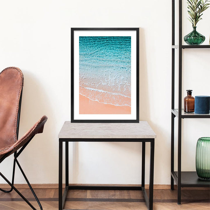 Aqua Sands 6 Sunshine Coast Wall Art Print from our Australian Made Framed Wall Art, Prints & Posters collection by Profile Products Australia