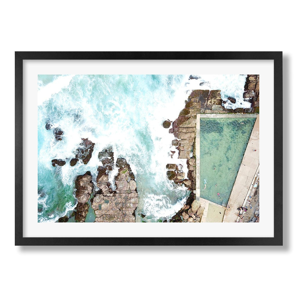 Avalon Ocean Pool Wall Art Print from our Australian Made Framed Wall Art, Prints & Posters collection by Profile Products Australia