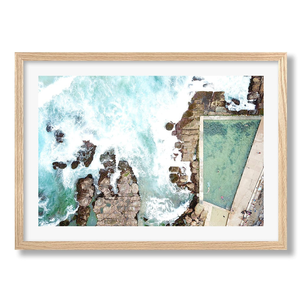 Ocean Pool Wall Art Print | Avalon Rockpool Framed Print