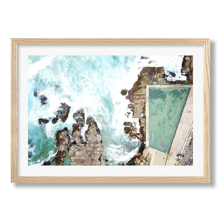 Avalon Ocean Pool Wall Art Print from our Australian Made Framed Wall Art, Prints & Posters collection by Profile Products Australia