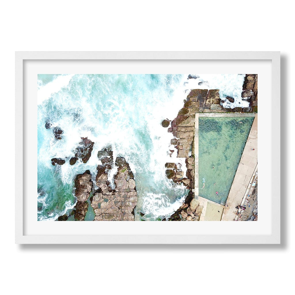 Avalon Ocean Pool Wall Art Print from our Australian Made Framed Wall Art, Prints & Posters collection by Profile Products Australia
