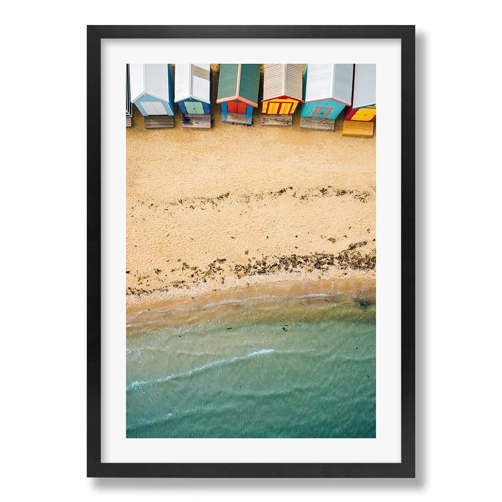 Beach Box Sands Wall Art Print from our Australian Made Framed Wall Art, Prints & Posters collection by Profile Products Australia