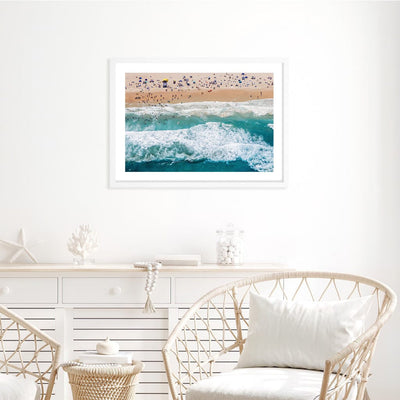 Beach Life 1 Wall Art Print from our Australian Made Framed Wall Art, Prints & Posters collection by Profile Products Australia