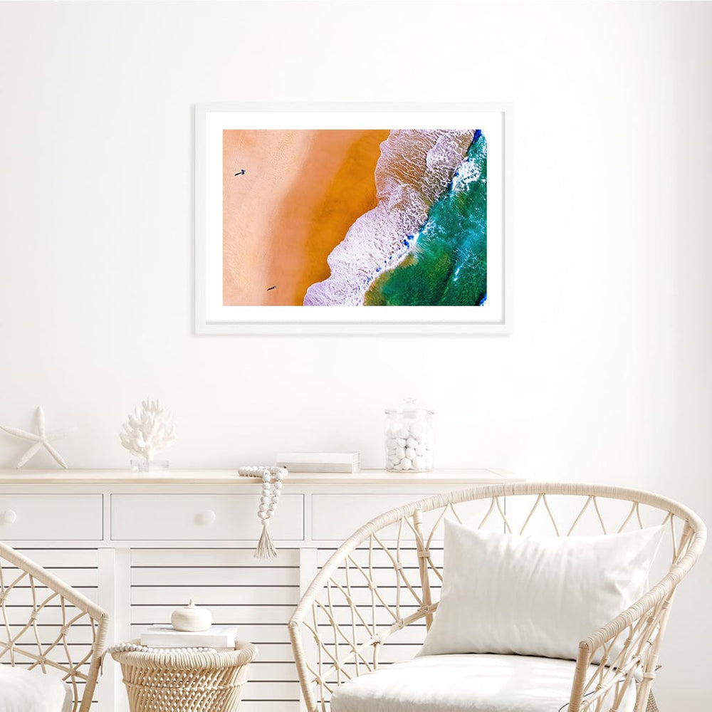 Beach Walk Wall Art Print from our Australian Made Framed Wall Art, Prints & Posters collection by Profile Products Australia