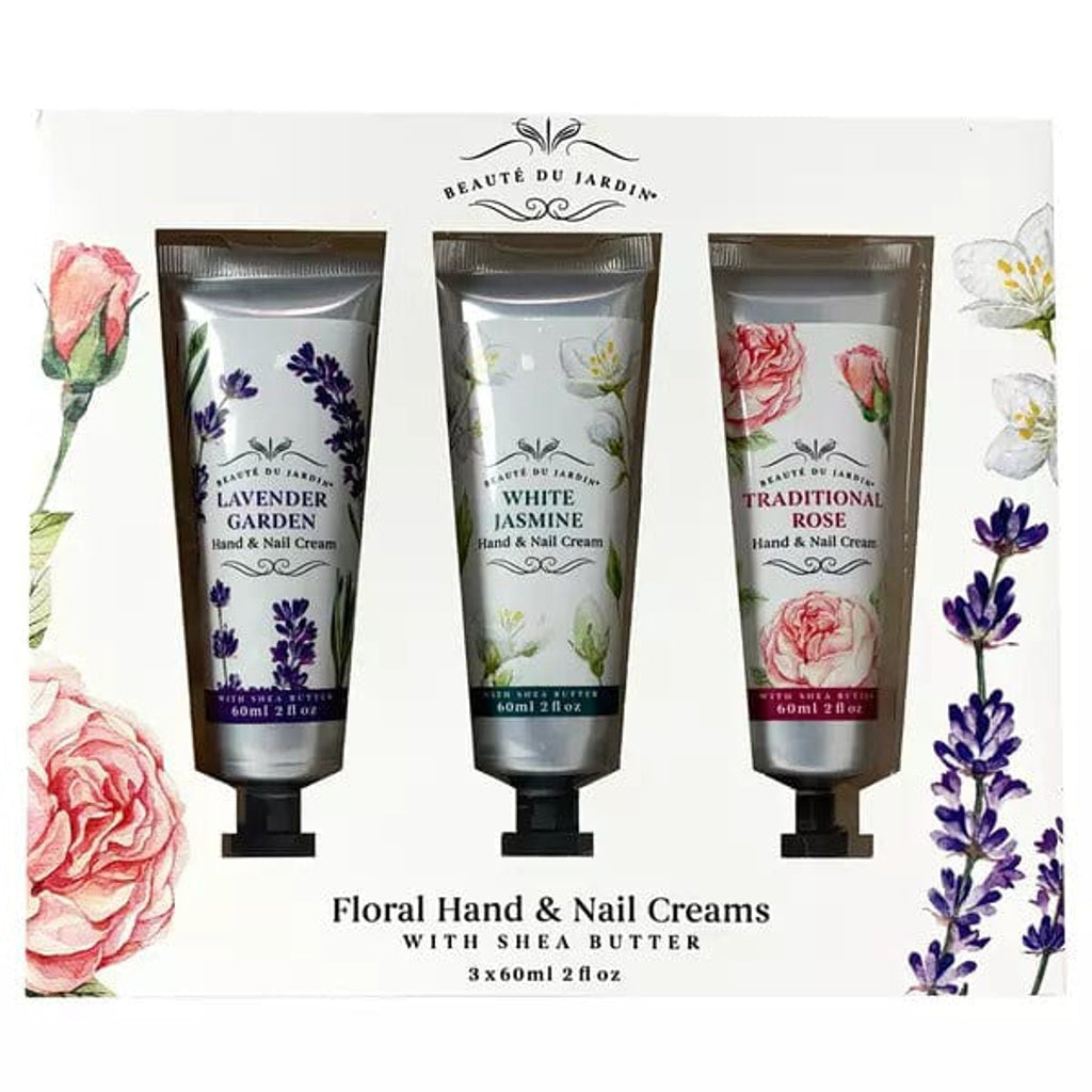 Beaute Du Jardin Floral Hand Cream Gift Set from our Hand Cream collection by Beaute Du Jardin