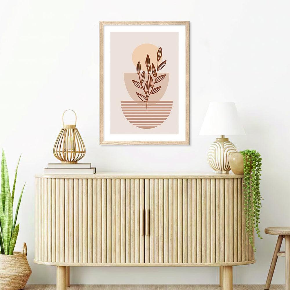 Shop Boho Plant Lines Two Wall Art Print From Our Collection Of Australian Made Framed Wall Art Prints Posters By Profile Products Australia 40225179664601