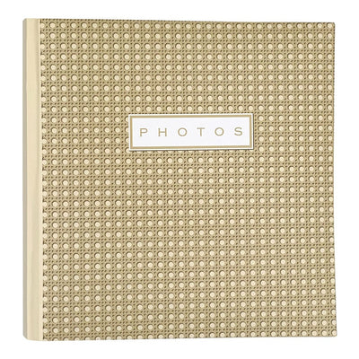 Boho Rattan Slip-In Photo Album 4x6in - 200 Photos from our Photo Albums collection by Profile Products Australia