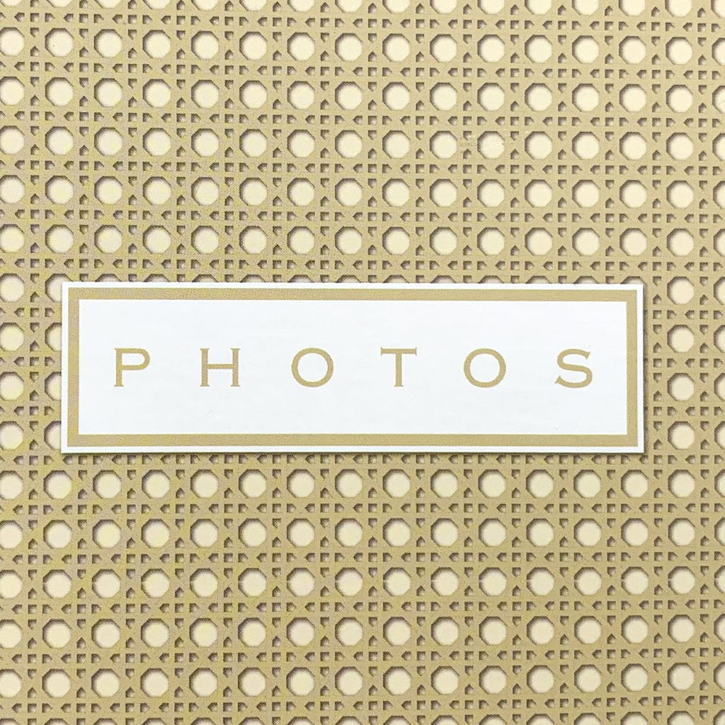 Boho Rattan Slip-In Photo Album from our Photo Albums collection by Profile Products Australia