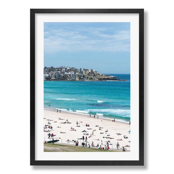 Bondi Beach Life Wall Art Print from our Australian Made Framed Wall Art, Prints & Posters collection by Profile Products Australia