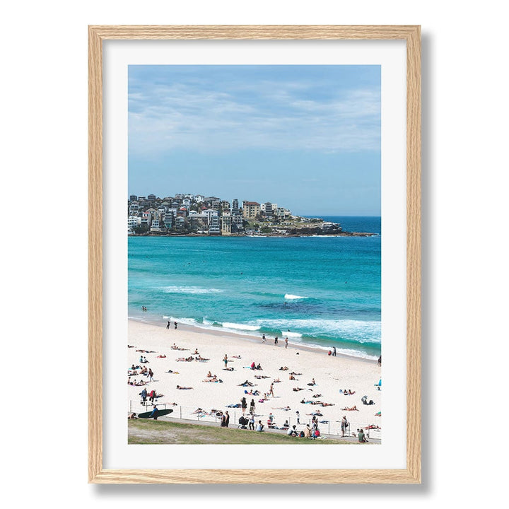 Bondi Beach Life Wall Art Print from our Australian Made Framed Wall Art, Prints & Posters collection by Profile Products Australia