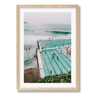 Bondi Icebergs 2 Wall Art Print from our Australian Made Framed Wall Art, Prints & Posters collection by Profile Products Australia