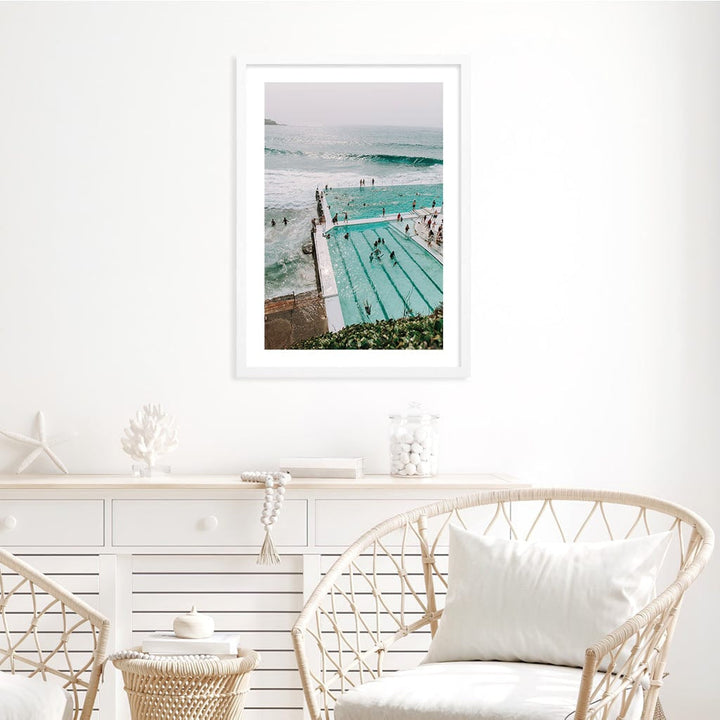 Bondi Icebergs 2 Wall Art Print from our Australian Made Framed Wall Art, Prints & Posters collection by Profile Products Australia