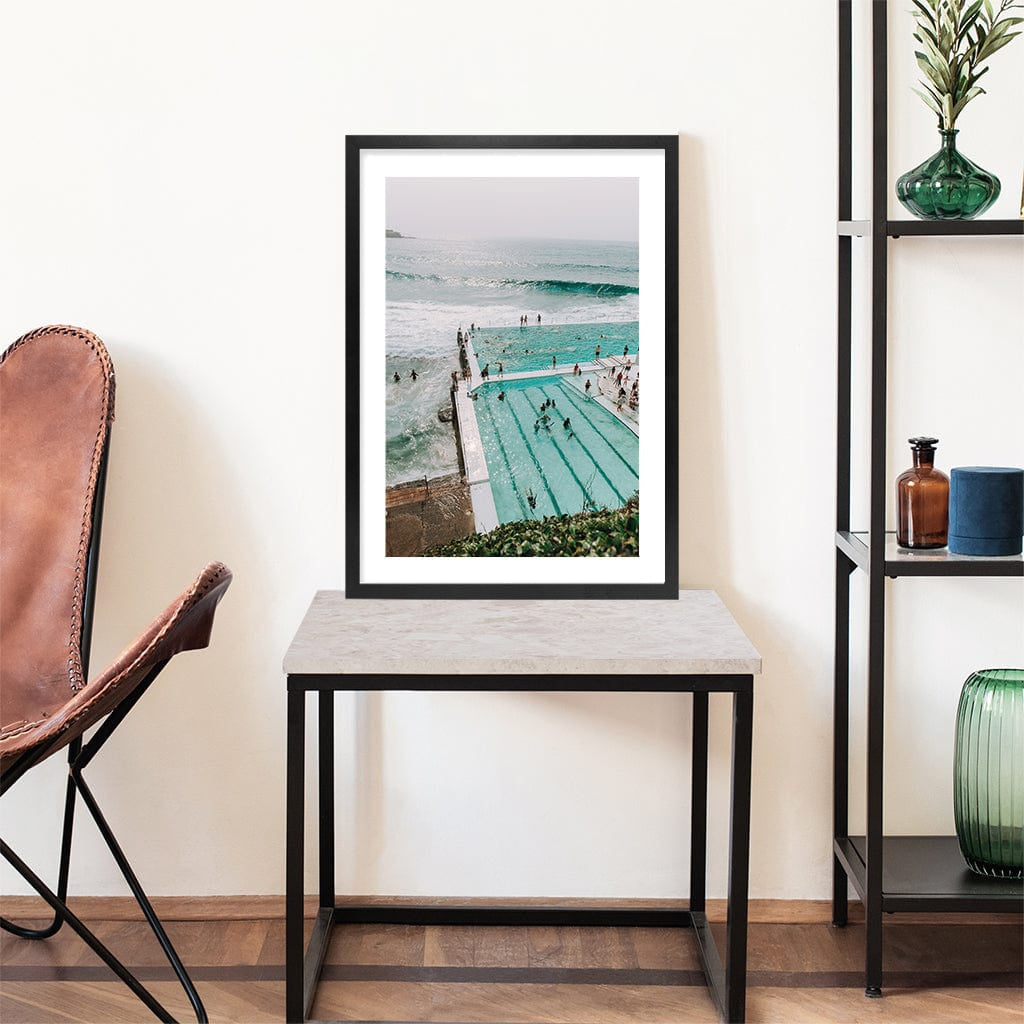 Bondi Icebergs 2 Wall Art Print from our Australian Made Framed Wall Art, Prints & Posters collection by Profile Products Australia