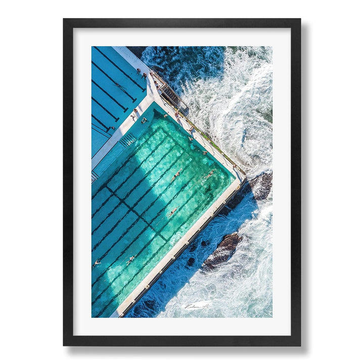 Bondi Icebergs Wall Art Print from our Australian Made Framed Wall Art, Prints & Posters collection by Profile Products Australia