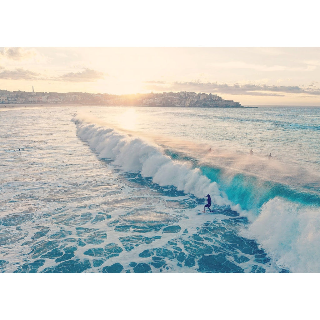 Bondi Surf Break Wall Art Print from our Australian Made Framed Wall Art, Prints & Posters collection by Profile Products Australia