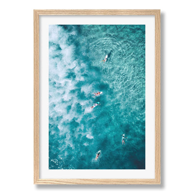 Bondi Surfers Wall Art Print from our Australian Made Framed Wall Art, Prints & Posters collection by Profile Products Australia
