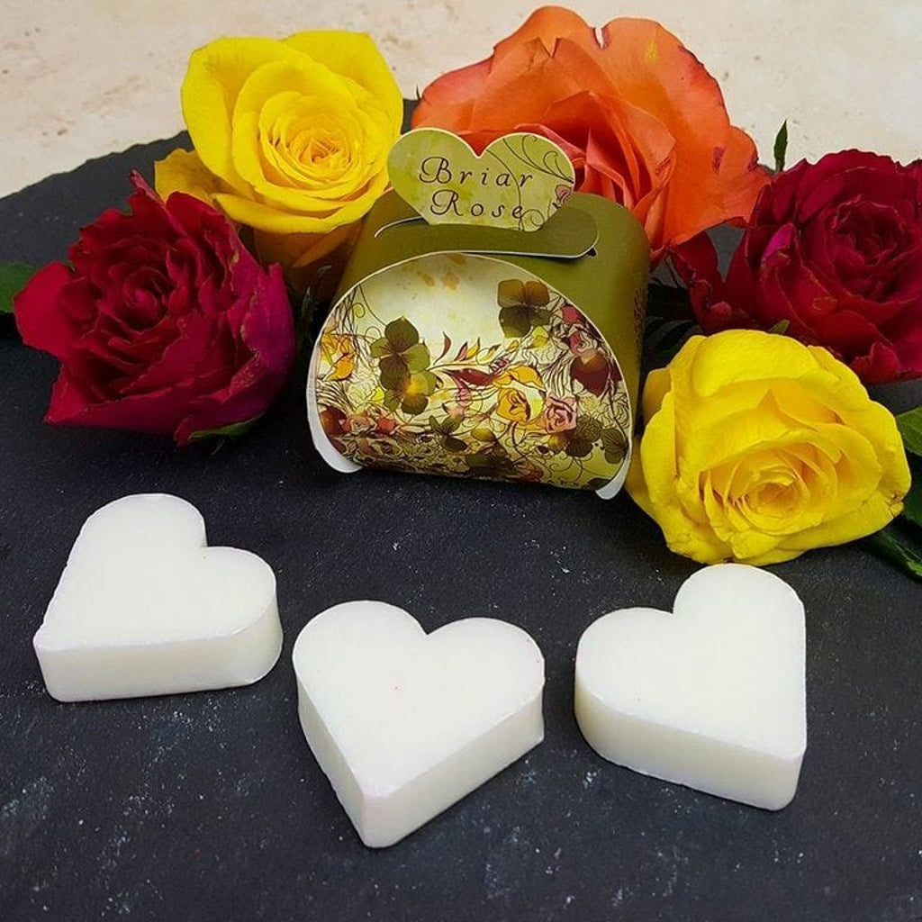 Briar Rose Guest Soaps (3 x 20g) from our Luxury Bar Soap collection by The English Soap Company